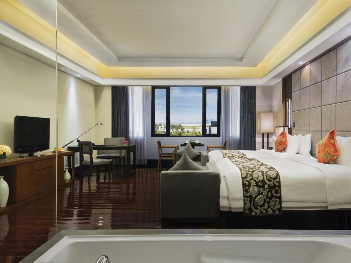 סוג'ואו Worldhotel Grand Dushulake Suzhou חדר תמונה